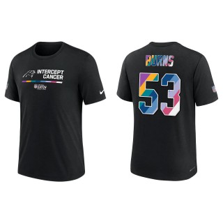 Brian Burns Carolina Panthers Black 2022 NFL Crucial Catch Performance T-Shirt