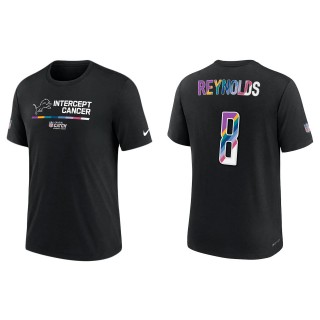 Josh Reynolds Detroit Lions Black 2022 NFL Crucial Catch Performance T-Shirt